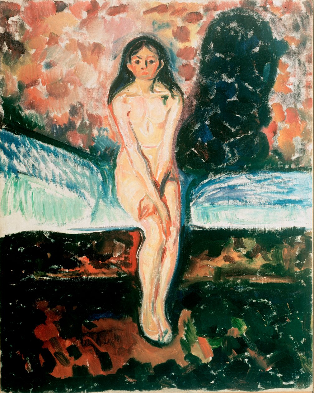 Pubertät Studie von Edvard Munch