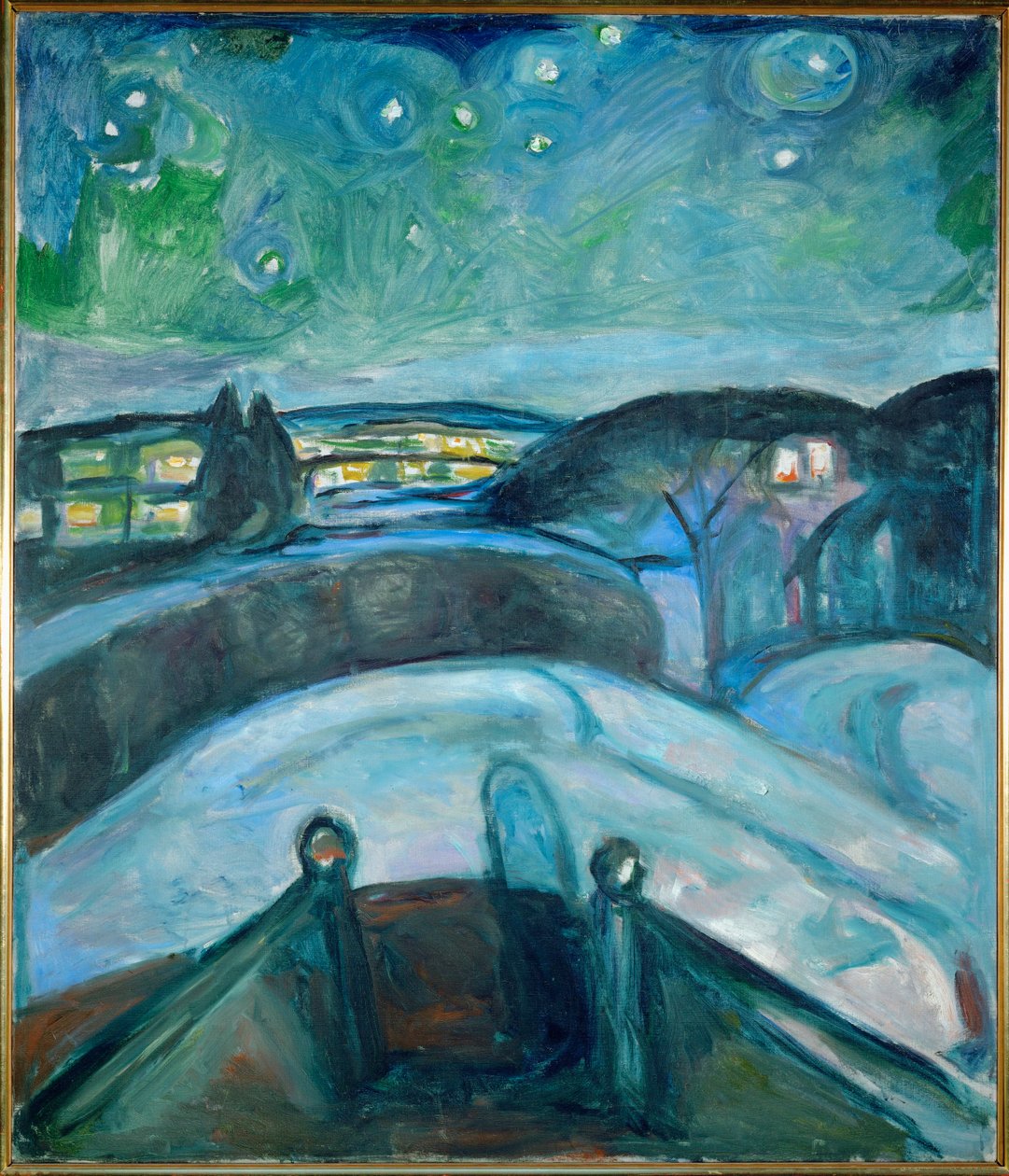 Sternennacht, Ekely von Edvard Munch