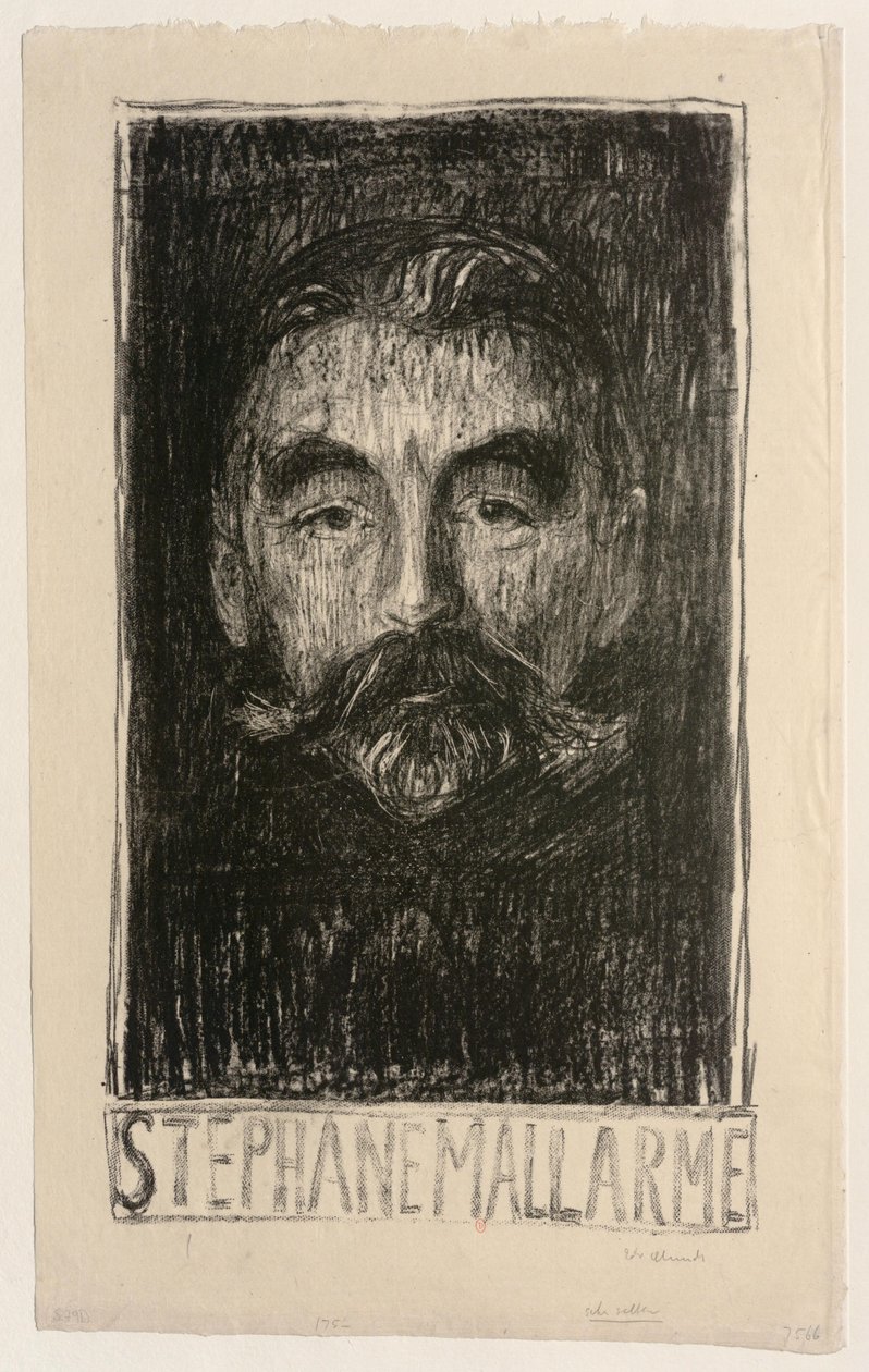 Stéphane Mallarmé von Edvard Munch