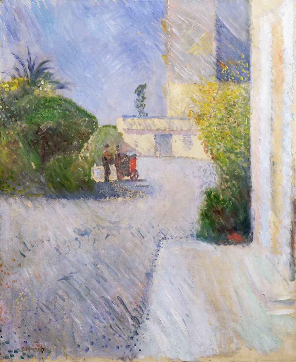 Sonnenschein, Nizza von Edvard Munch