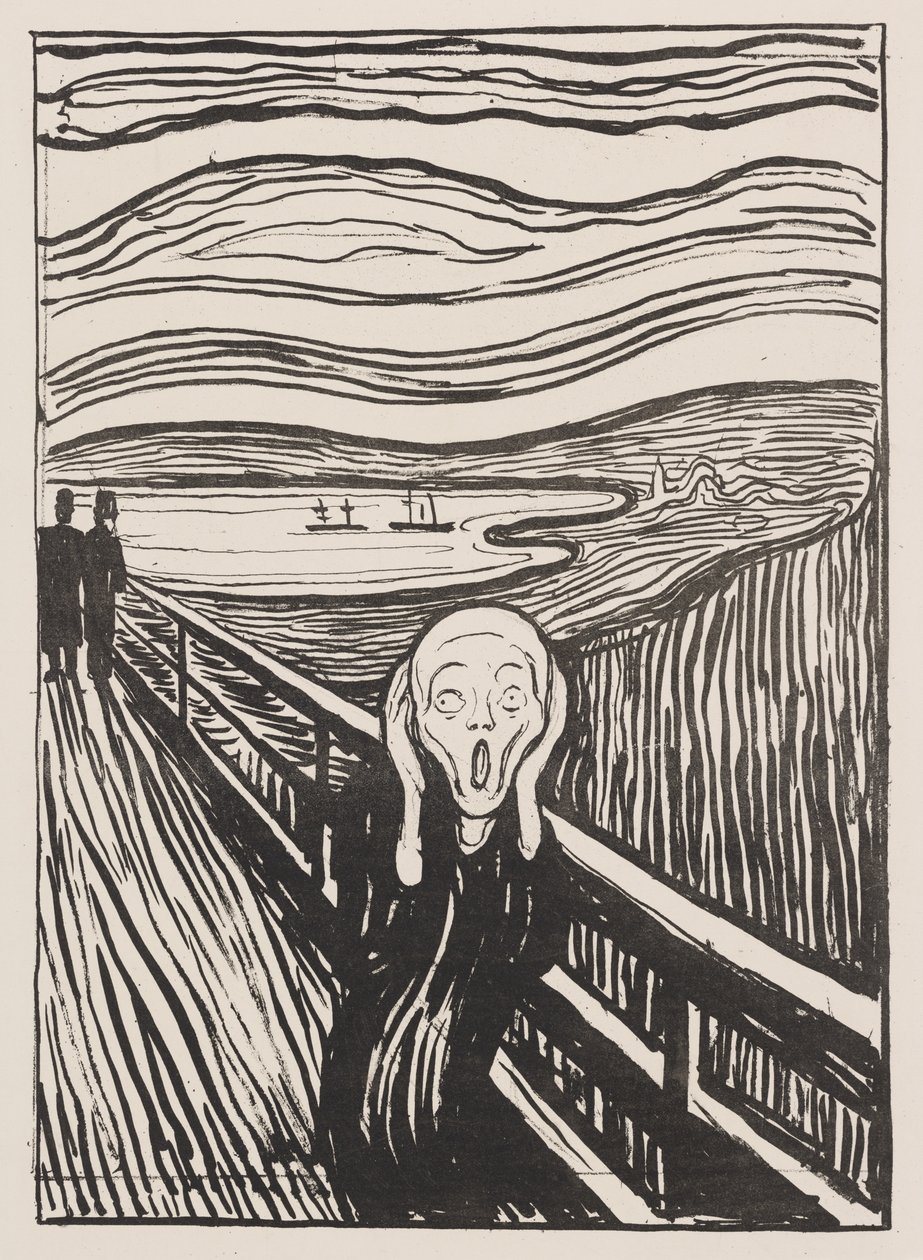 Der Schrei von Edvard Munch