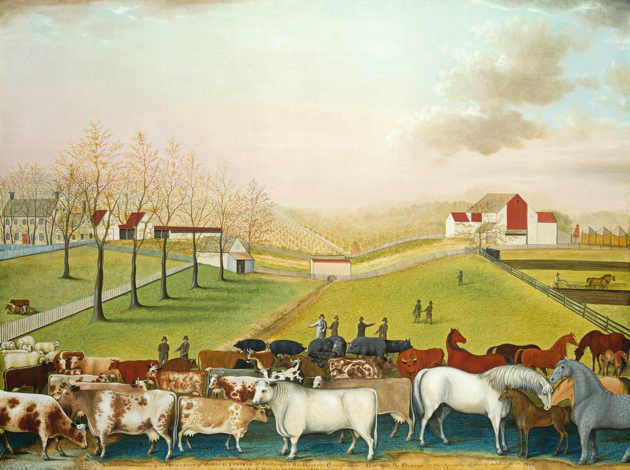 Die Cornell-Farm von Edward Hicks