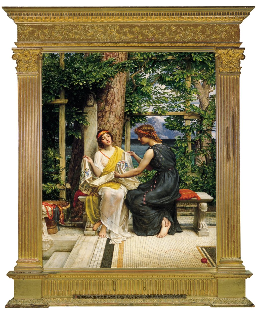 Helena und Hermia von Edward John Poynter