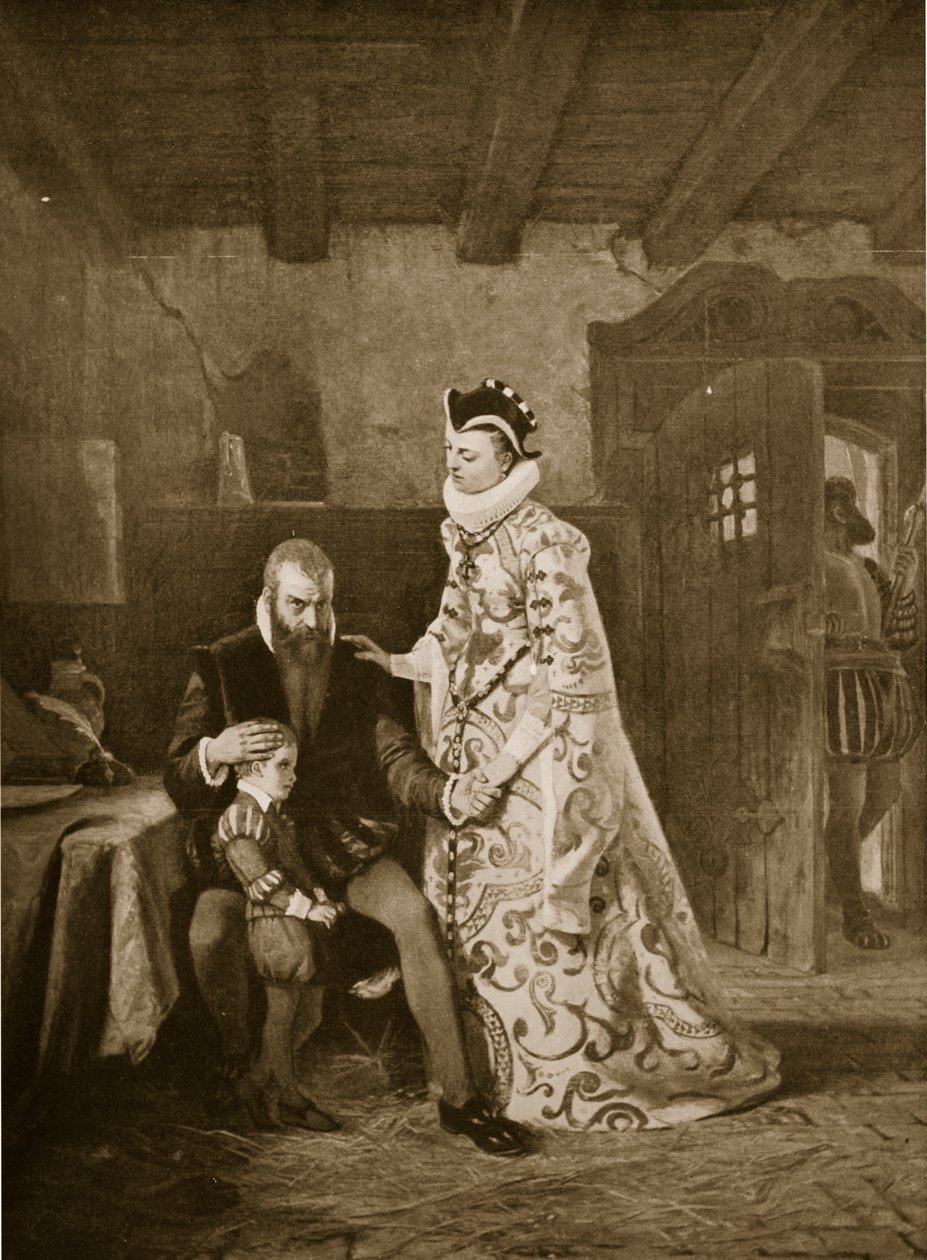 Karin Mansdatter besucht Erik XIV im Gefängnis von Edward Perseus