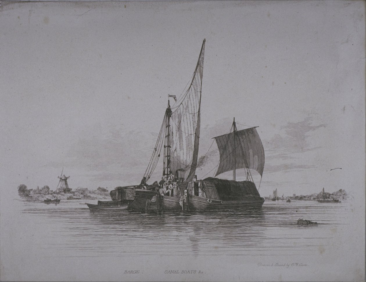Ansichten der Themse, 1829 von Edward William Cooke