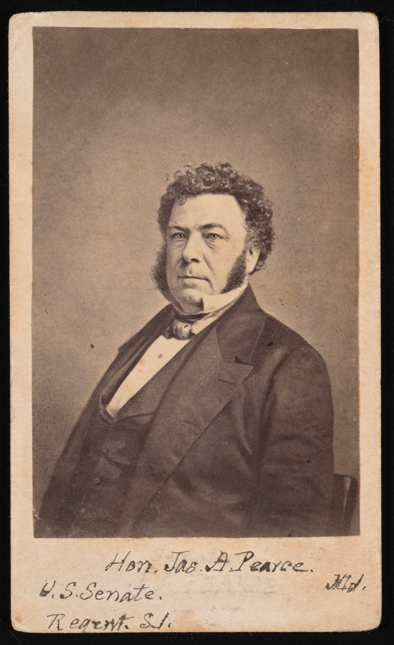 Porträt von James Alfred Pearce 1805-1862, vor 1862 von Edward Anthony