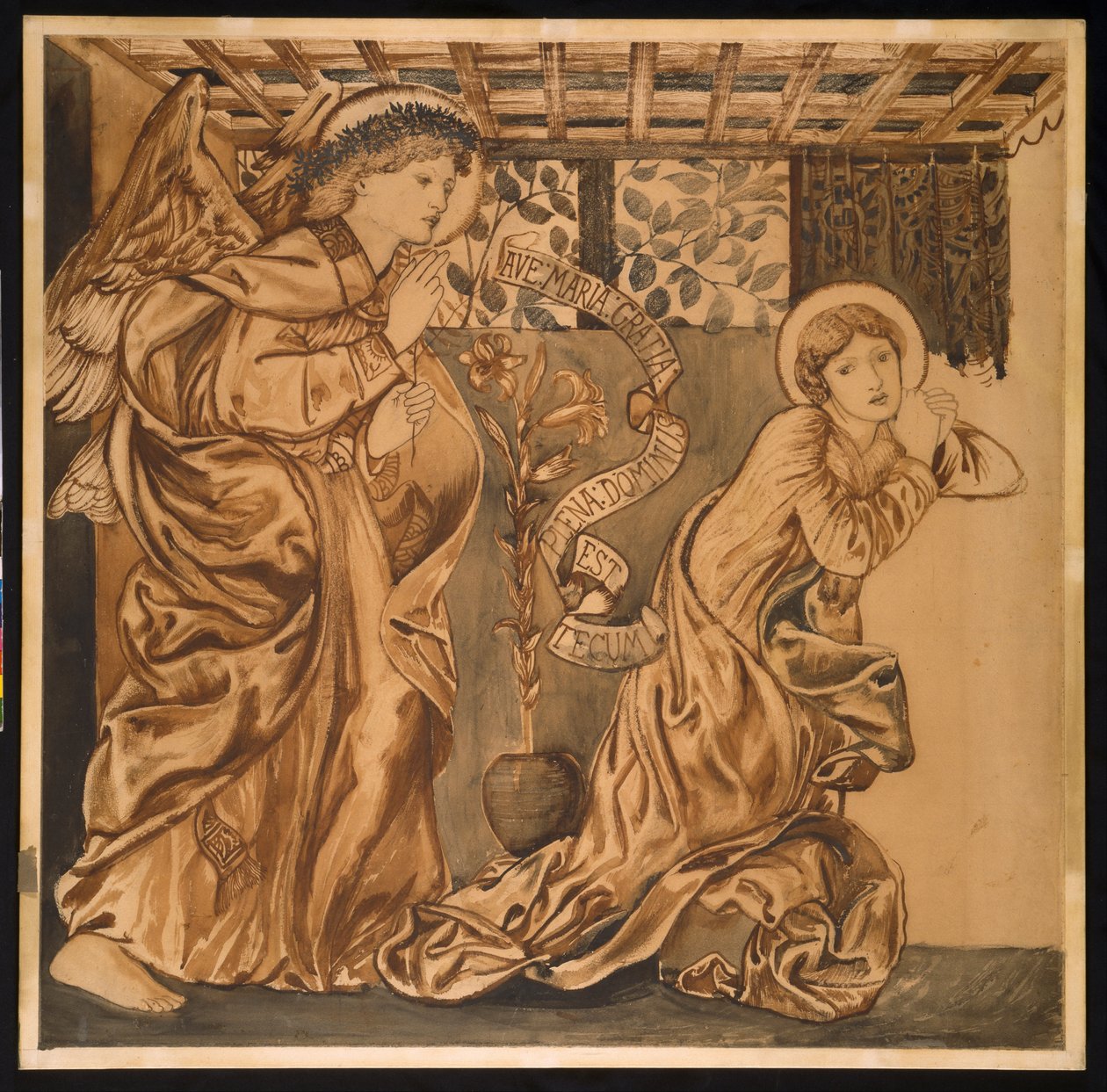 Die Verkündigung von Edward Burne-Jones