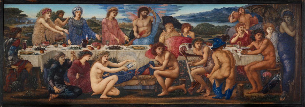 Das Fest des Peleus von Edward Burne-Jones