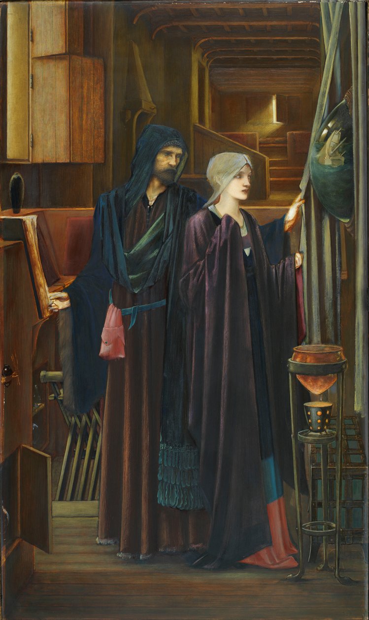 Der Zauberer von Edward Burne-Jones