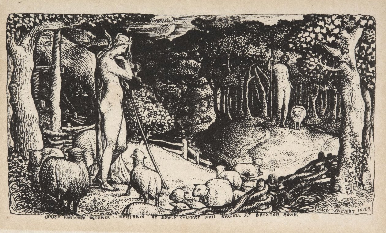 Ideales Landleben von Edward Calvert