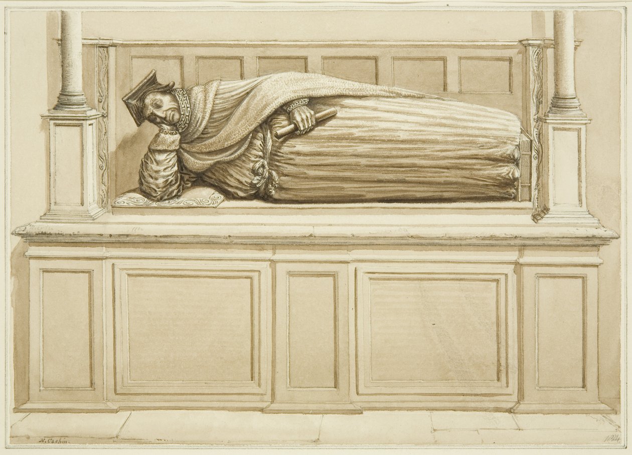 Effigie von Sir George Snygge in der St Stephen