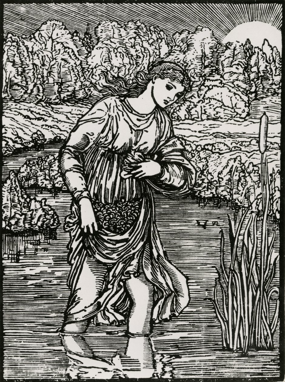 Die Aufgabe der Schilfrohre von Edward Coley (after) Burne Jones