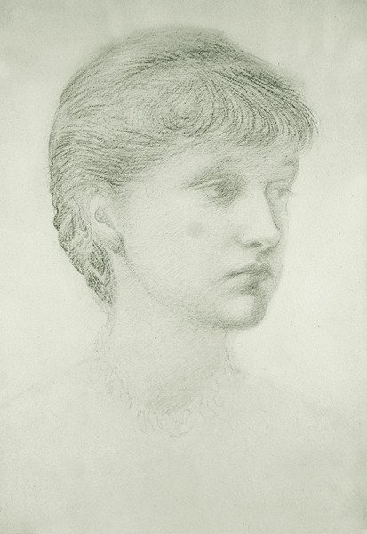 Porträt von Madeleine Wyndham von Edward Coley Burne Jones