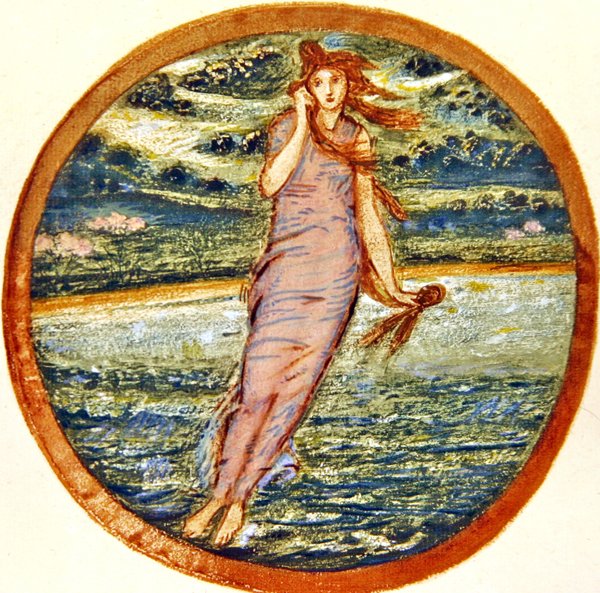 Das Blumenbuch: XXVI. Wunder der Welt von Edward Coley Burne Jones