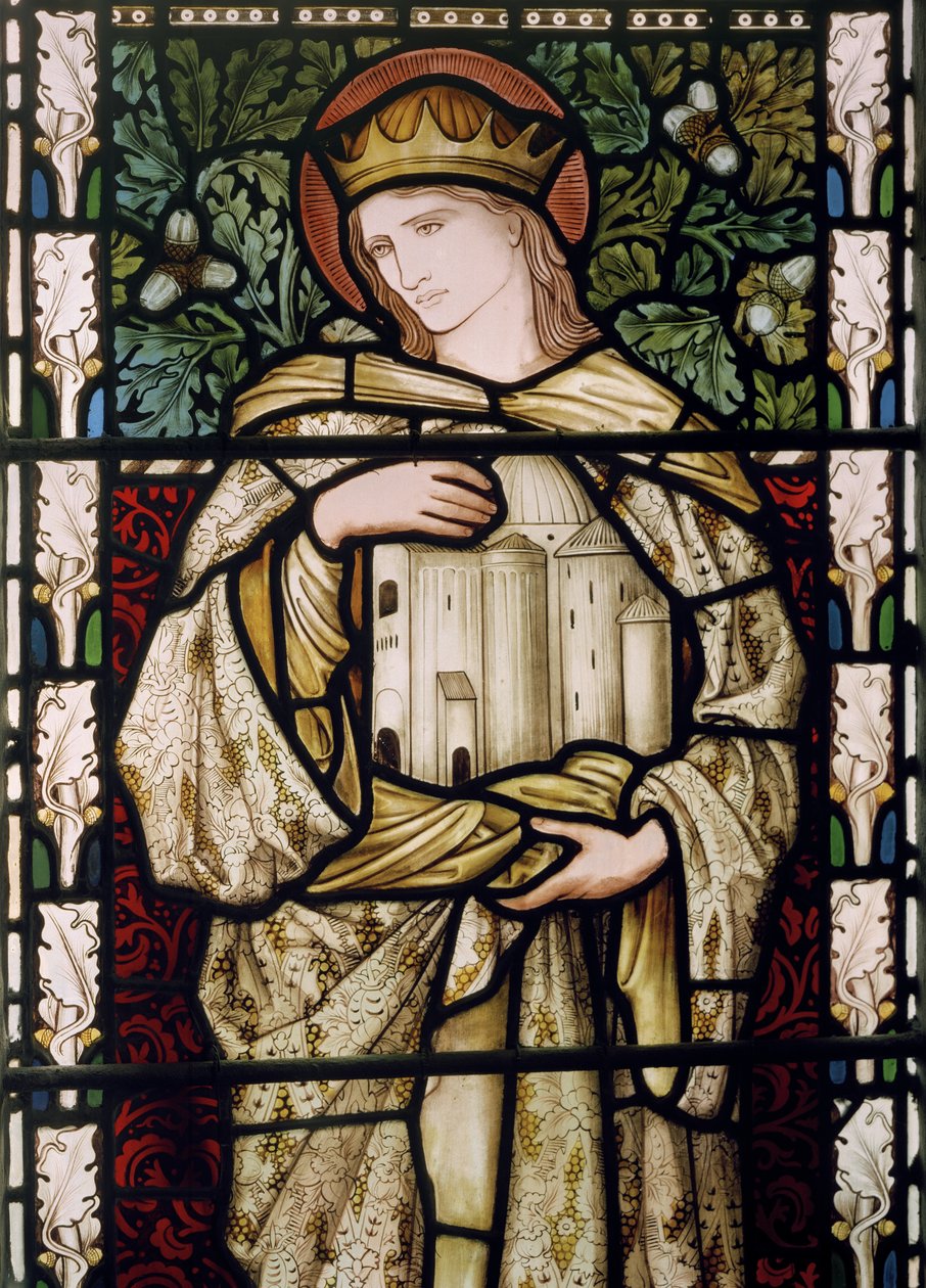 Salomo und der Tempel von Edward Burne Jones