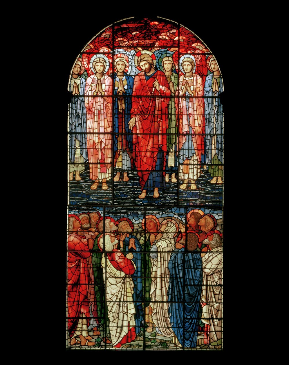 Die Himmelfahrt Fenster von Edward Burne Jones