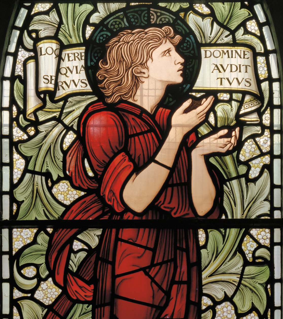 Samuel (Detail, 1902-1914) von Edward Coley and Dearle Burne Jones