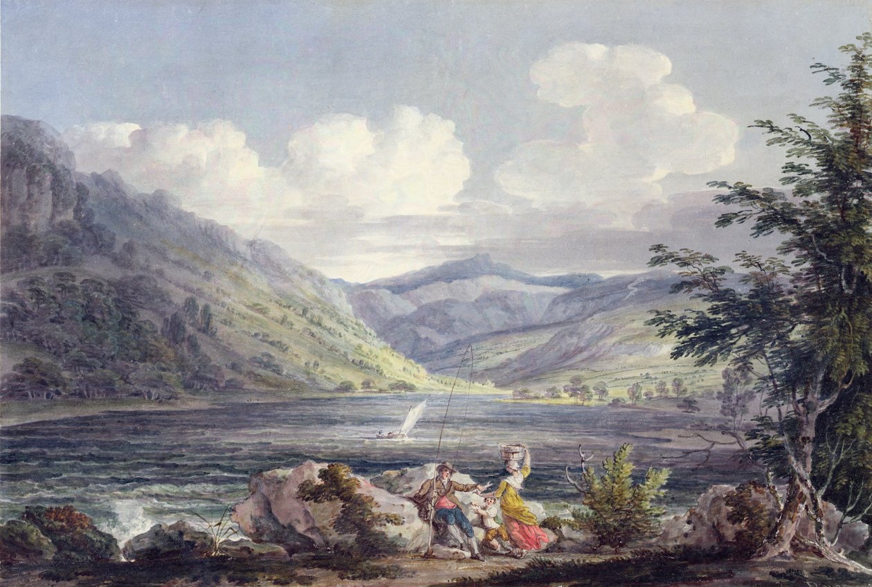 Haweswater, Westmoreland, ca. 1795 von Edward Dayes