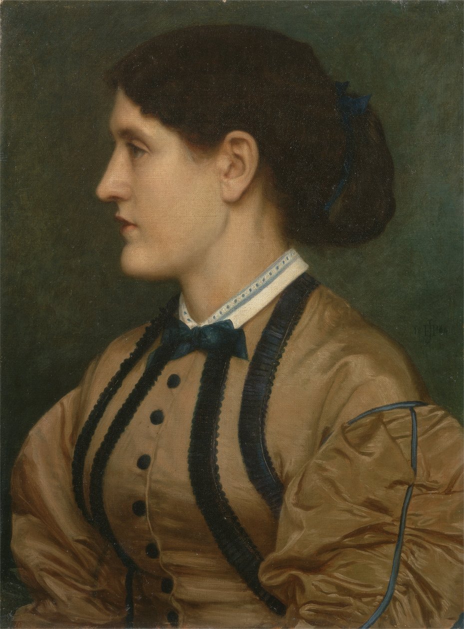 Porträt von Eliza Eastlake (1809-93), 1864 von Edward John Poynter