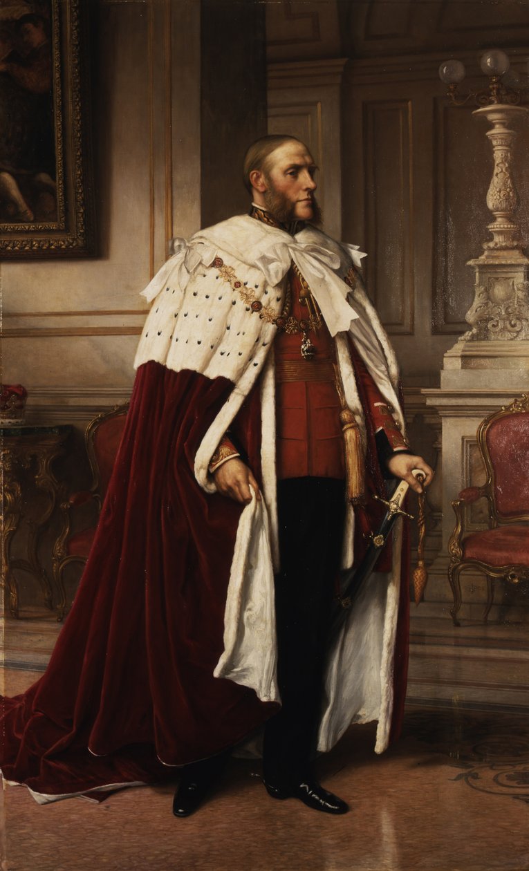 Porträt von Henry, 7. Herzog von Northumberland von Edward John Poynter