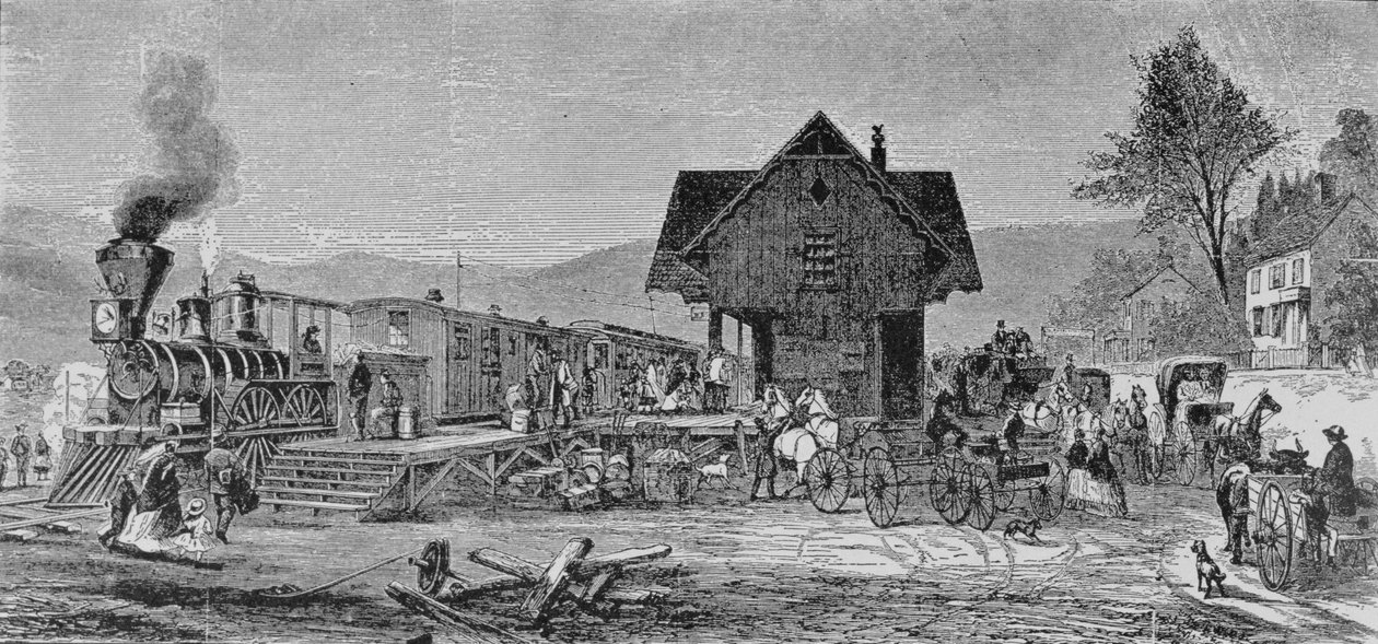 Das Dorfdepot, Illustration aus 