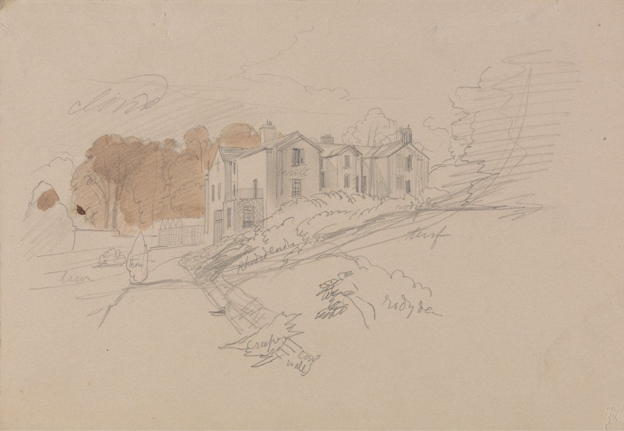 Ein Landhaus von Edward Lear
