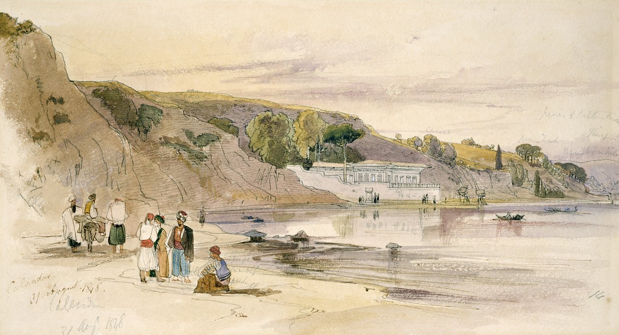 Kalender, 1848 von Edward Lear