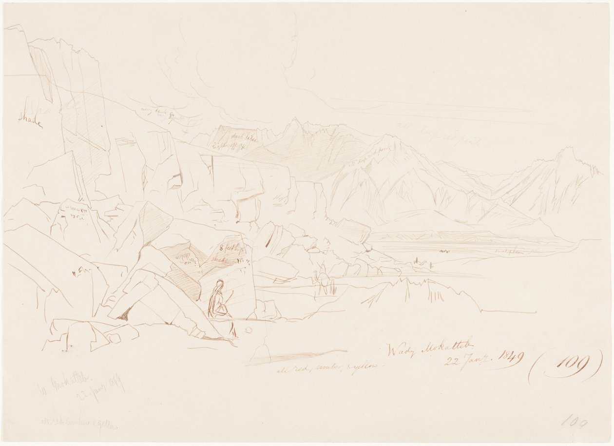 Wady Mokatteb von Edward Lear