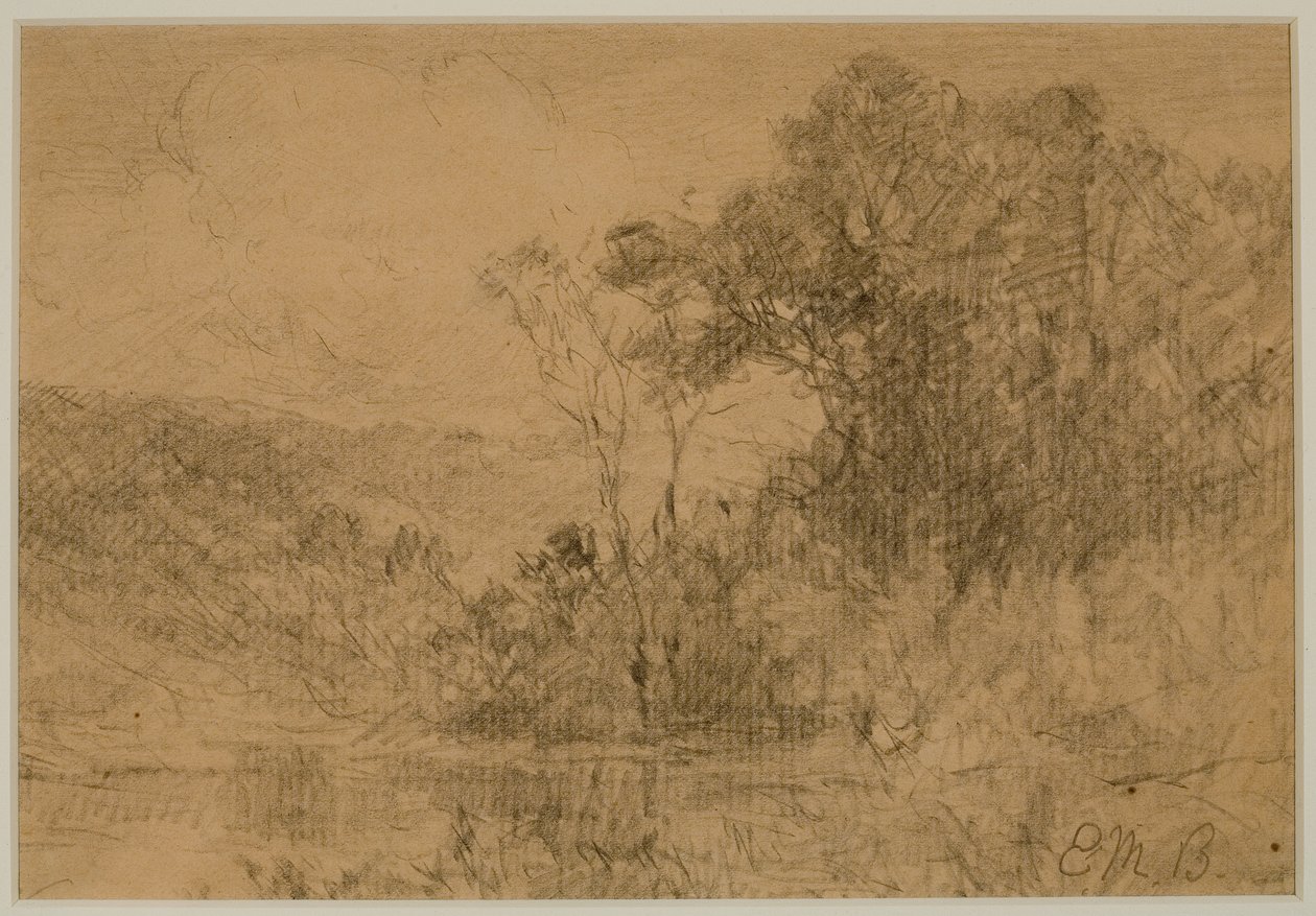 Landschaft, Wälder (#36), um 1880er Jahre von Edward Mitchell Bannister