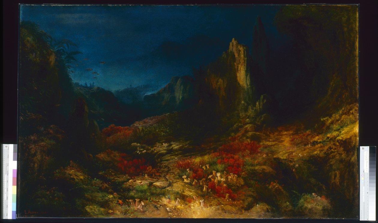 Das Tal Im Meer von Edward Moran