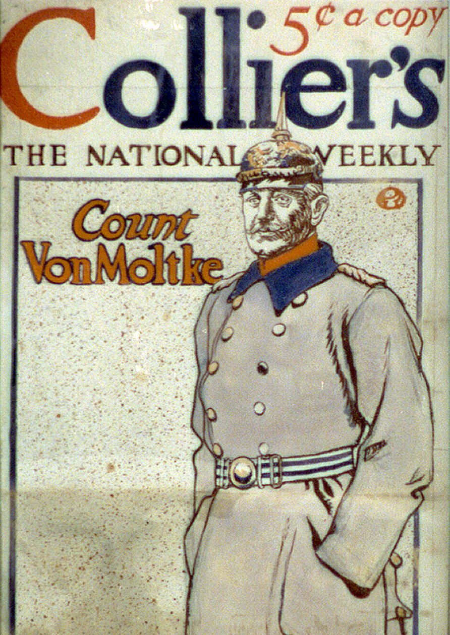 Graf Von Moltke der Jüngere (1848 - 1916) von Edward Penfield