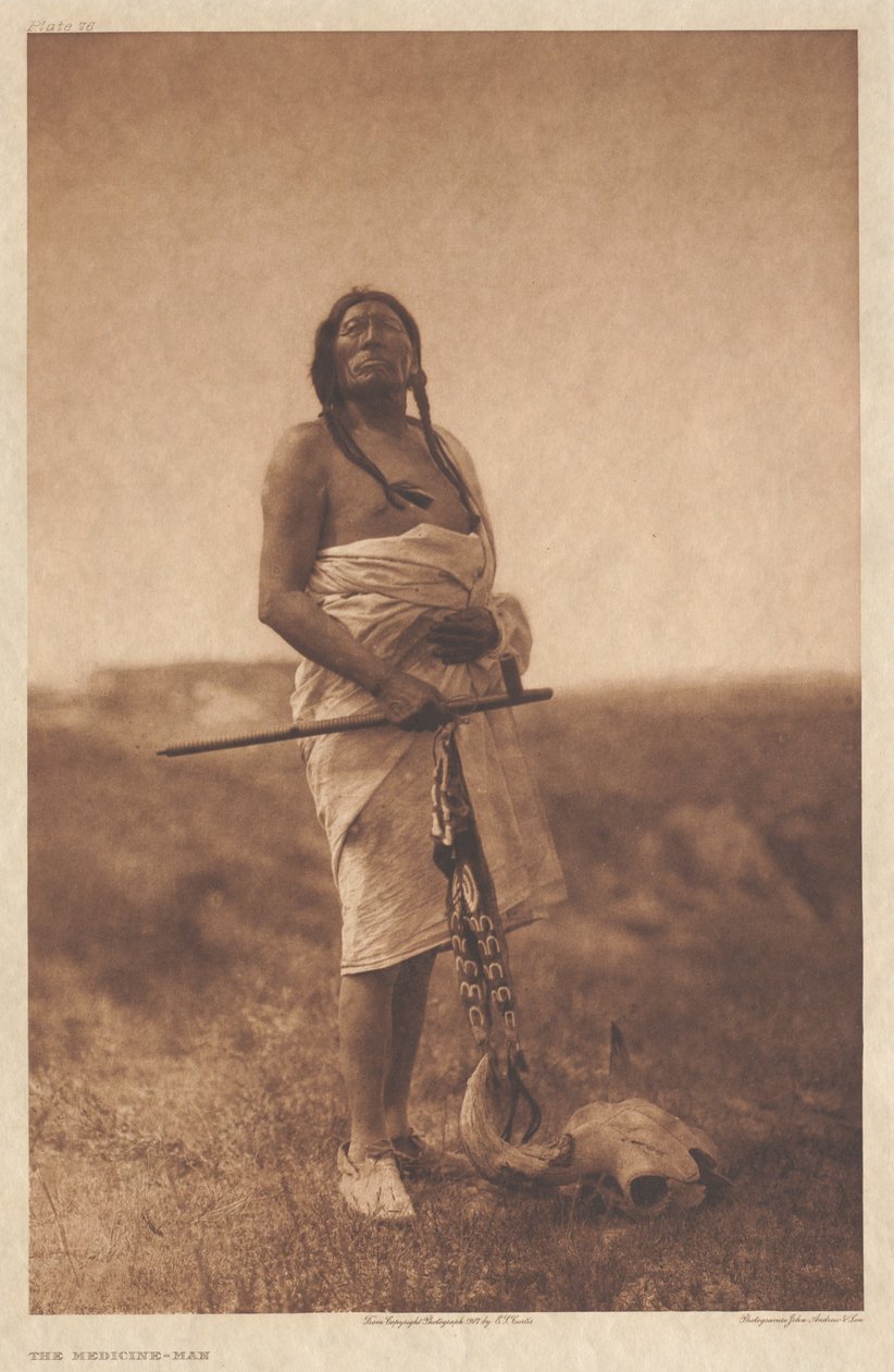 Portfolio III, Platten 76-110, 119, 136 von Edward S. Curtis