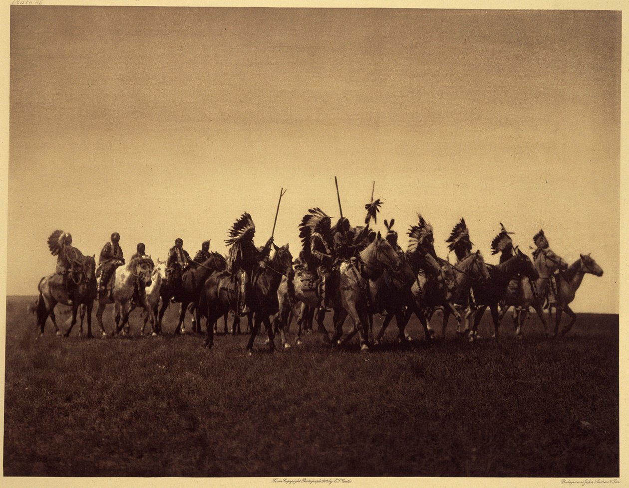 Brate-Kriegspartei von Edward Sheriff Curtis