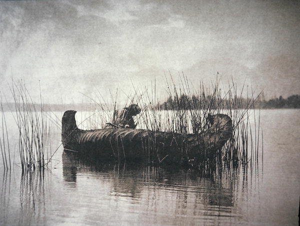 Der Schilfsammler, Montana von Edward Sheriff Curtis