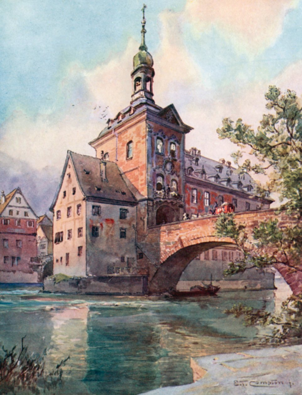 Bamberg – Rathaus von Edward Theodore Compton