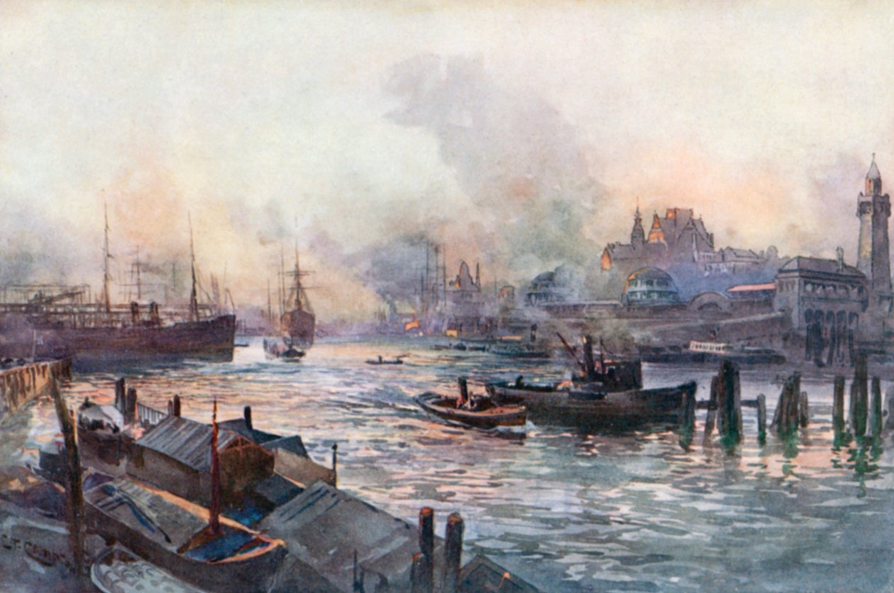 Hamburg von Edward Theodore Compton
