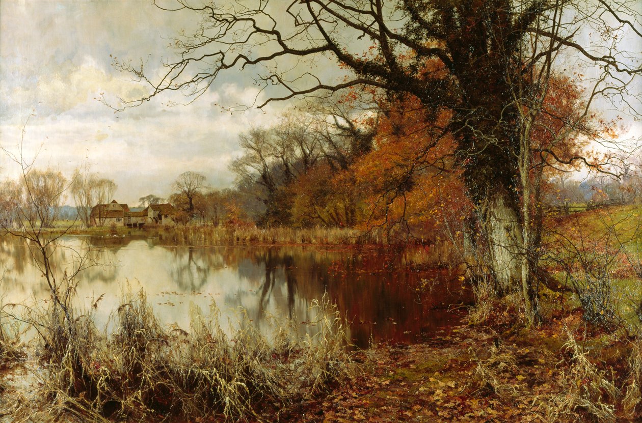 Das milde Jahr eilt herbei, 1896 von Edward Wilkins Waite