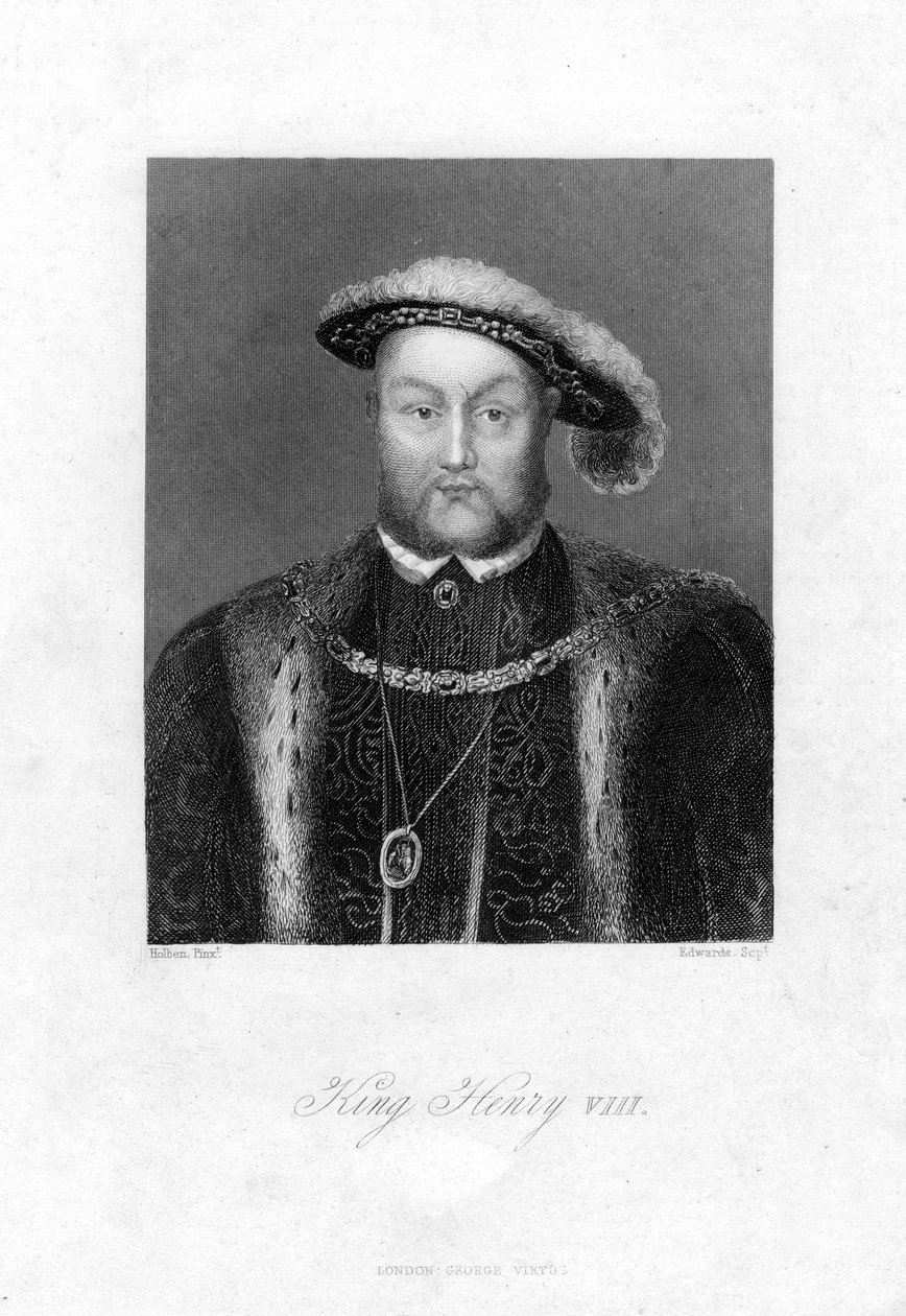 Heinrich VIII. von England, 1491-1547 von Edwards