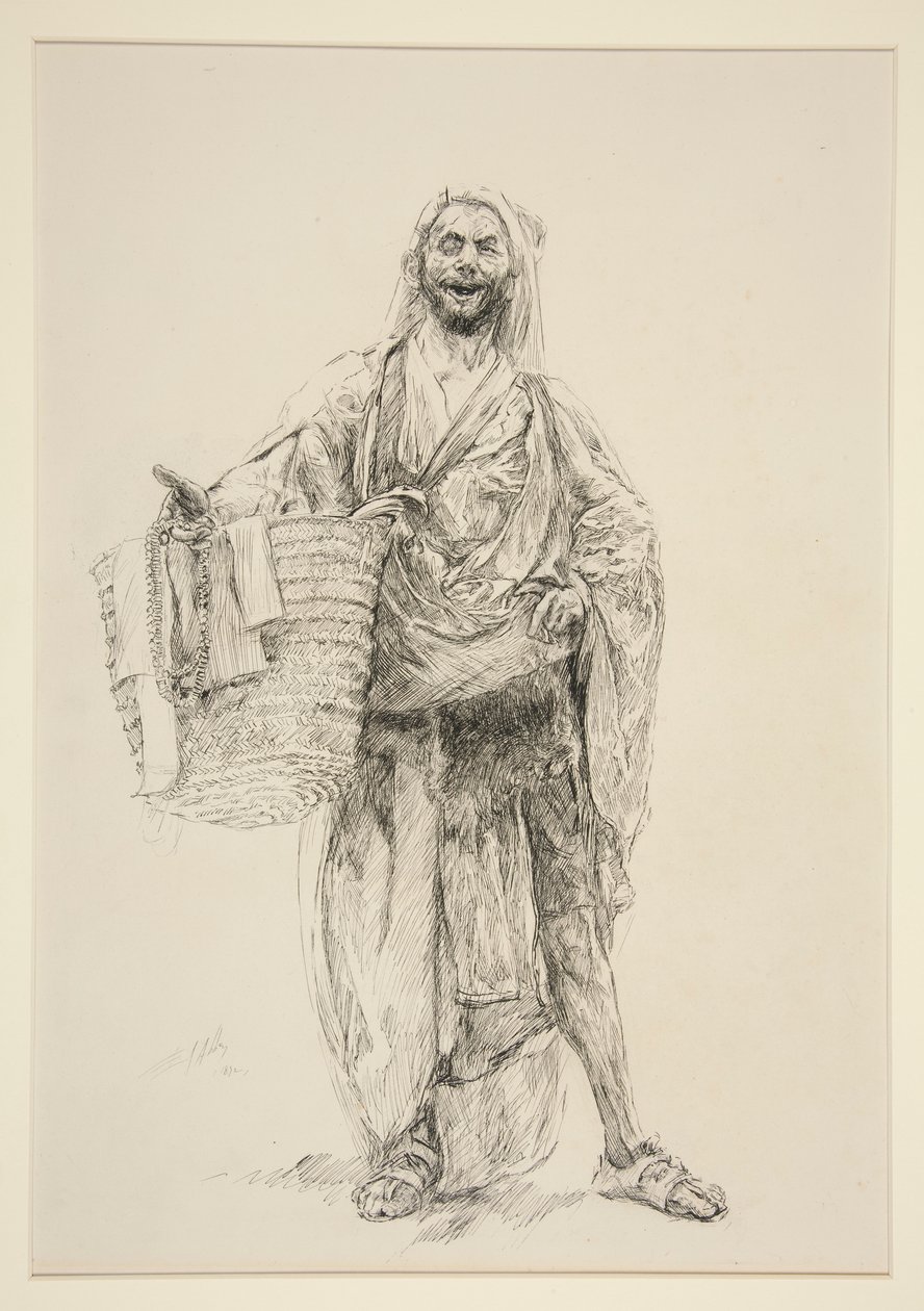 Autolycus, Akt IV, Szene ii, Der Winter von Edwin Austin Abbey