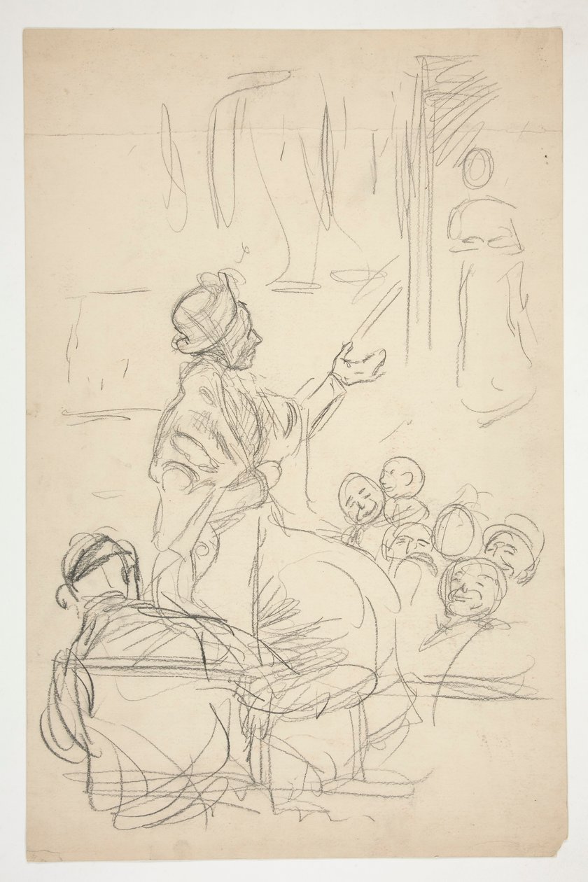 Gruppe von Figuren von Edwin Austin Abbey