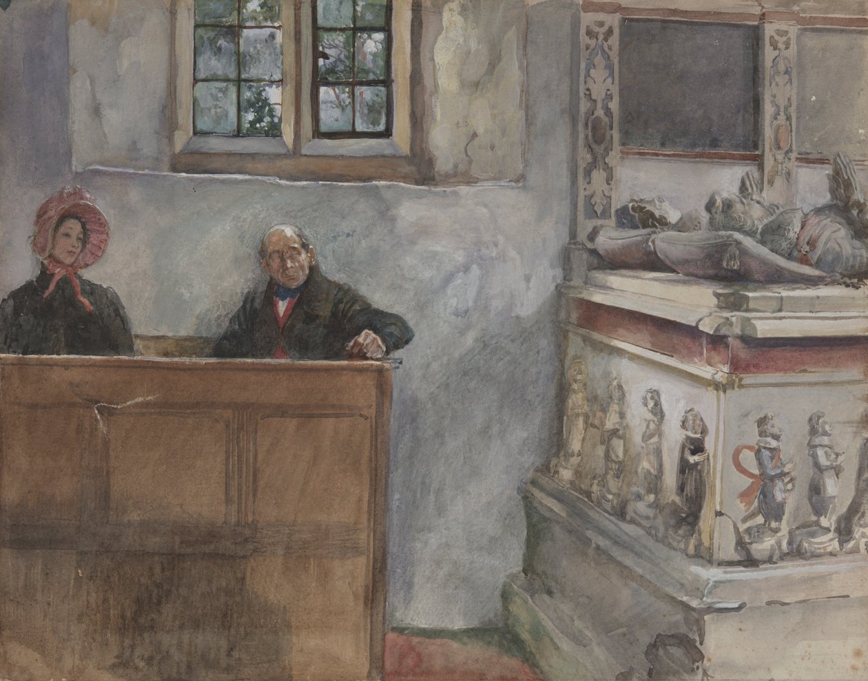 In der Kirche von Edwin Austin Abbey