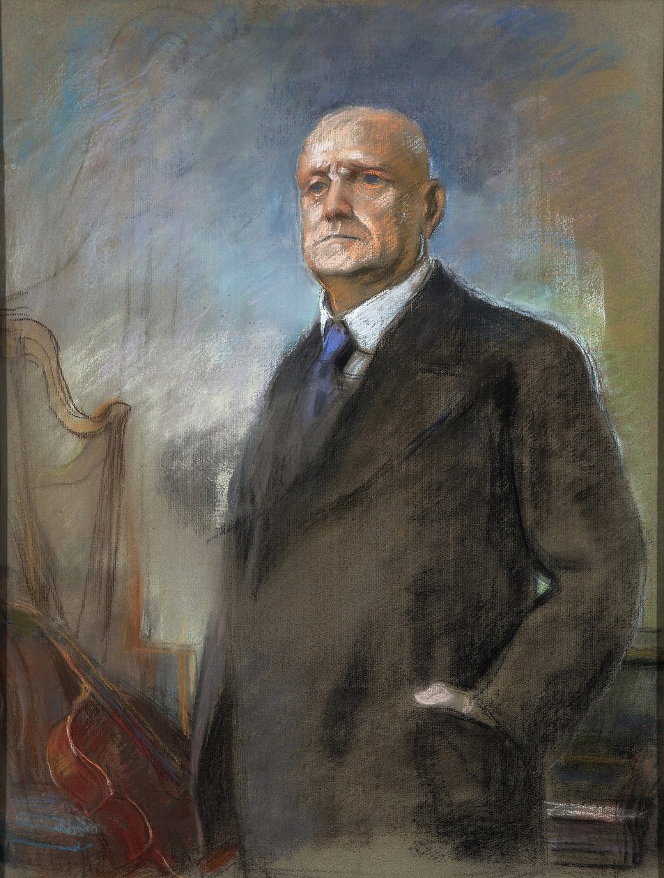 Jean (Johan) Sibelius (1865-1957) von Eero Järnefelt