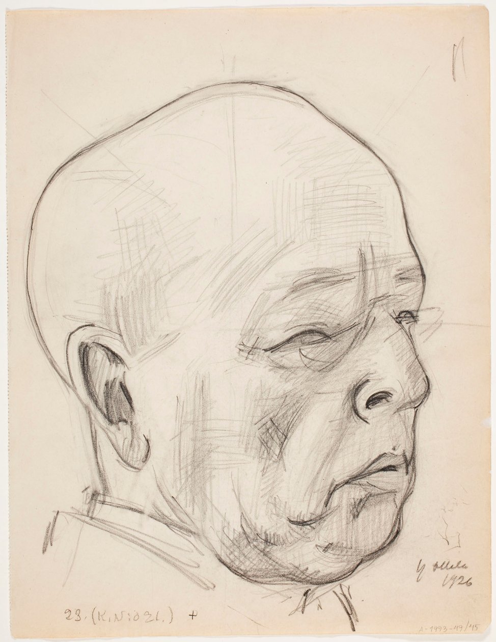 Selbstporträt von Eero Järnefelt