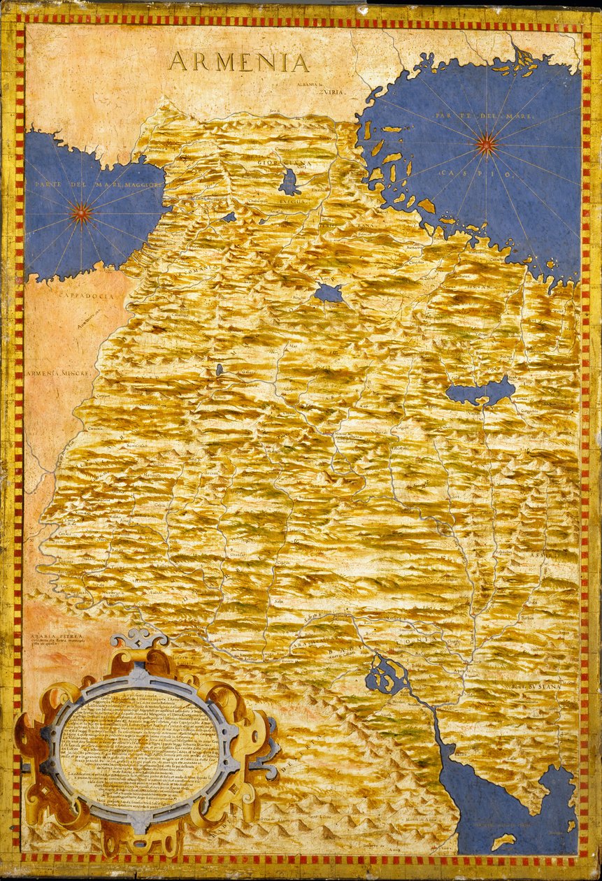 Naher Osten: Georgien, Armenien, Irak, Westiran von Egnazio Danti