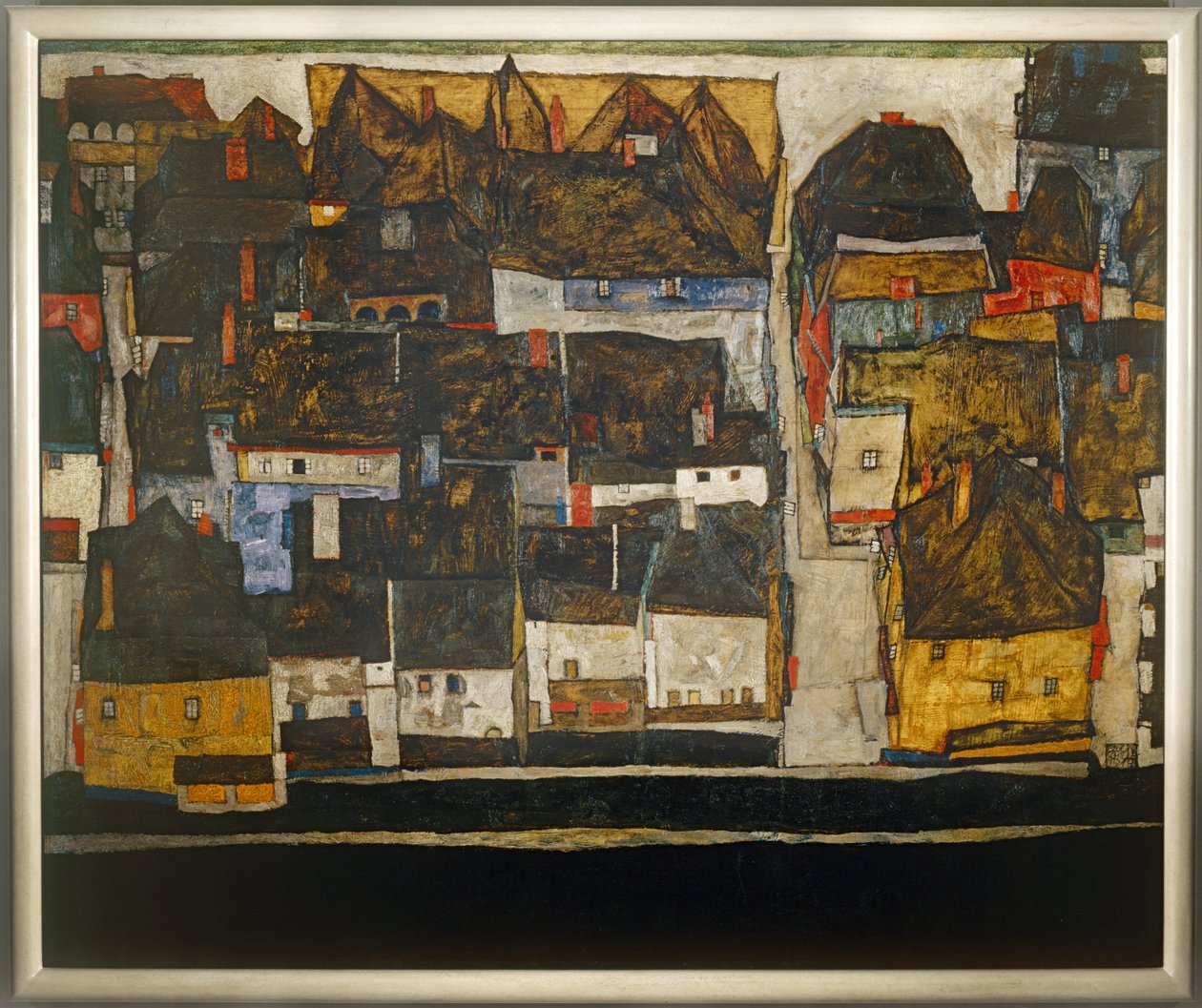 Krumau an der Moldau von Egon Schiele