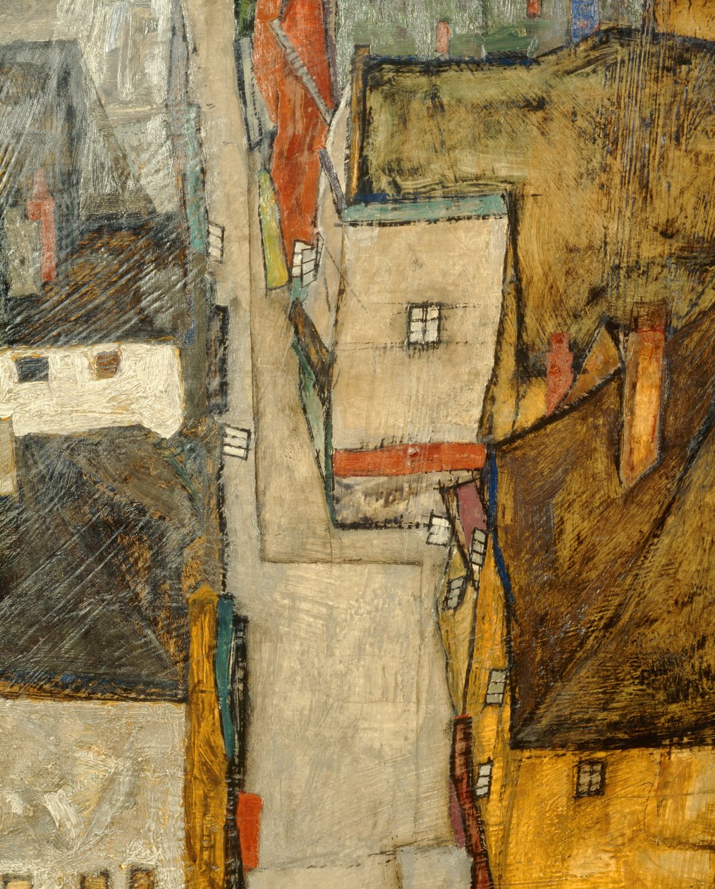 Krumau an der Moldau, Tschechische Republik von Egon Schiele