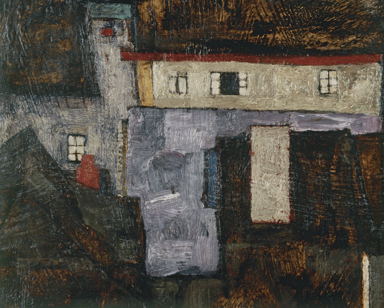 Krumau an der Moldau von Egon Schiele