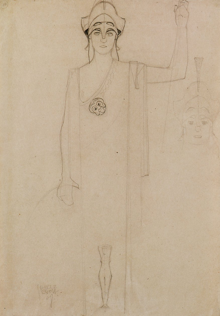 Pallas Athene von Egon Schiele