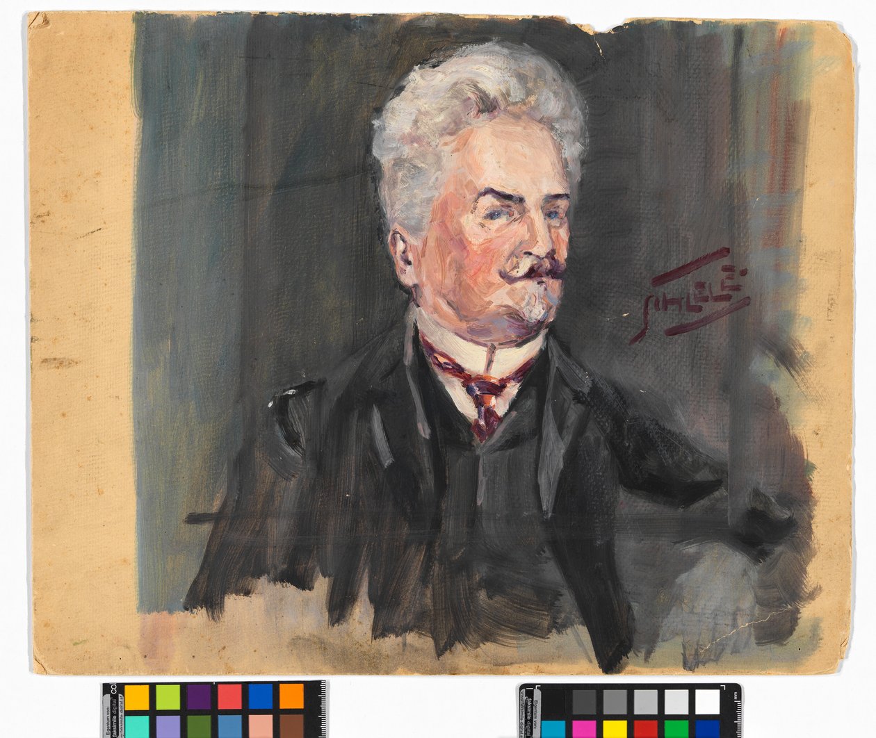 Porträt Leopold Czihaczek von Egon Schiele