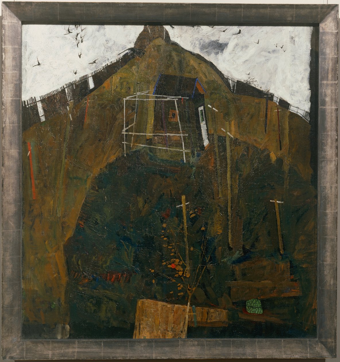 Rabenlandschaft von Egon Schiele
